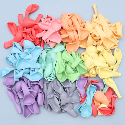 昊霖装饰圆形12寸马卡龙色喜庆