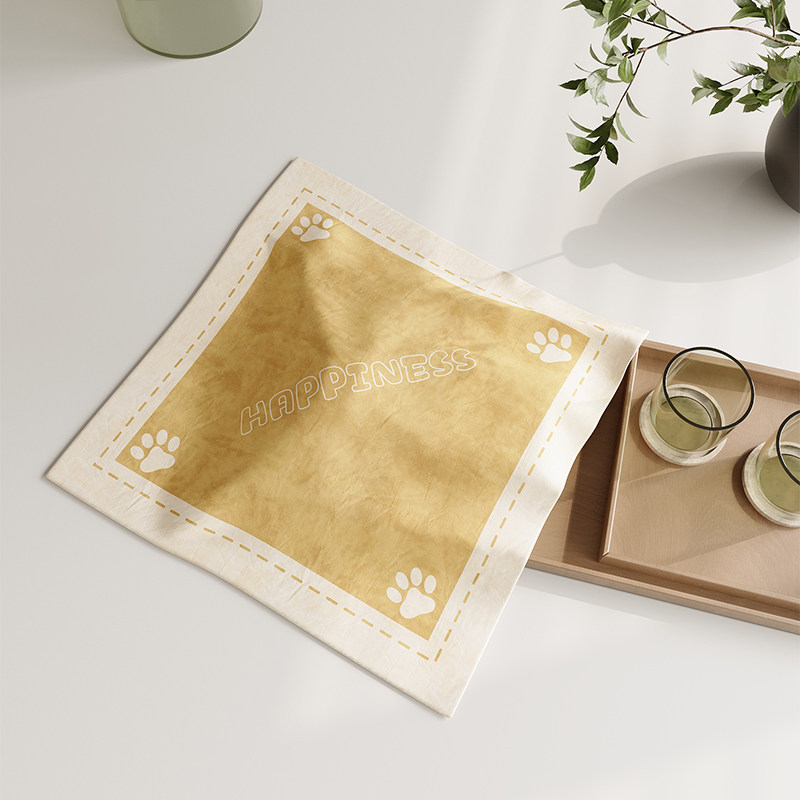 韩系茶盘盖巾茶台方形茶杯盖布2025新款小家电万能多用防尘小方巾,居家布艺,万能盖巾,淘宝优惠券,粉丝福利购,淘宝优惠卷