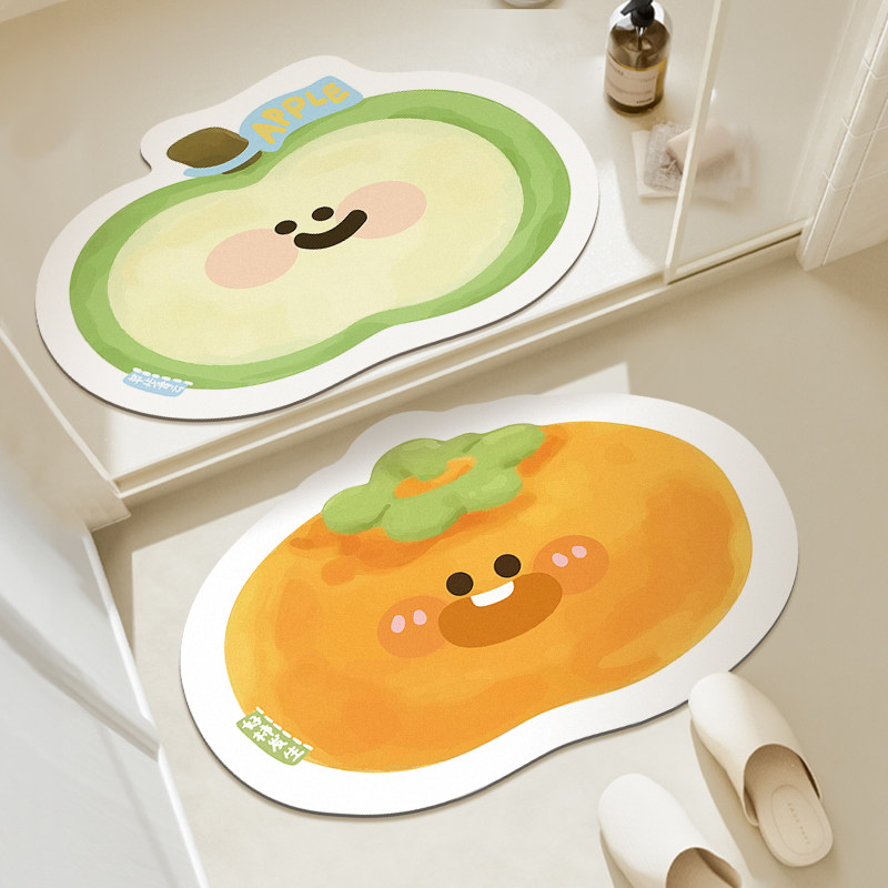 浴室地垫吸水垫子厕所卫生间防滑垫家用脚垫子洗手间门口耐脏地毯,居家布艺,家用脚垫,淘宝优惠券,粉丝福利购,淘宝优惠卷