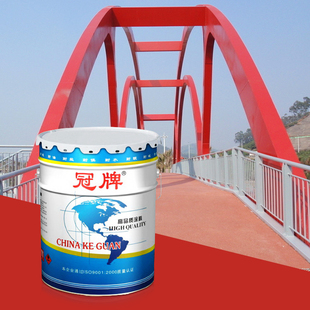 冠牌 环氧底漆 环氧富锌底漆 铁红 红丹  锌黄防锈底漆 （20+2)KG