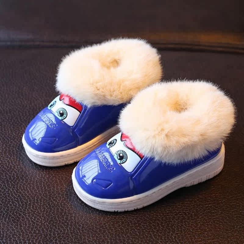 Chaussons enfants en autre pour hiver - semelle caoutchouc Wear - Ref 1006147 Image 3