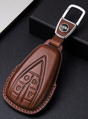 长安cs75plus钥匙套CS55逸动univ欧尚X5cs35壳unitX7车专用真皮包