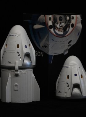 space载人飞船模型55宇航员手办