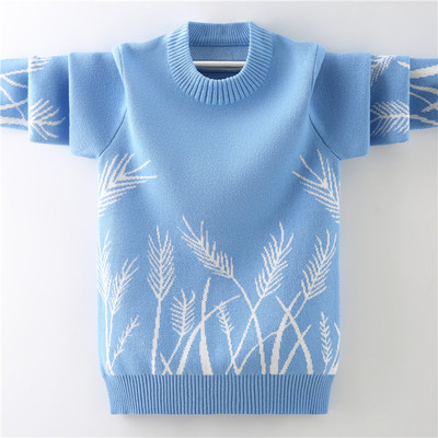 加绒加厚针织衫纯棉秋冬款毛衣