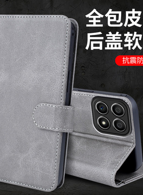 适用荣耀Play10T手机壳Honorplay10T保护套LOG一AN10防摔piay镜头全包LOGAN10翻盖皮套honor钱包p1ay插卡男女