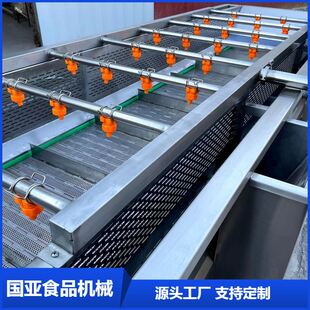 不锈钢净蔬设备 苹果气泡清洗机厂家直销 全自动菠菜清洗机