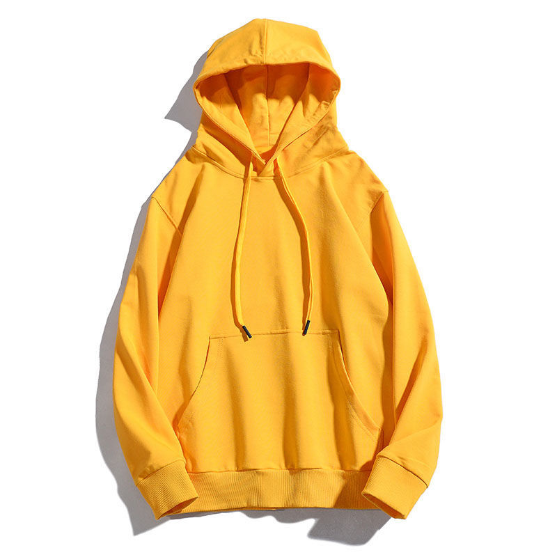 【纯棉】卫衣男连帽韩版潮学生情侣套头潮流男士外套潮牌帽衫薄款