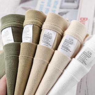 250g重磅美棉质感短袖 T恤男森系草绿军绿色垂感上衣夏青年体恤衫