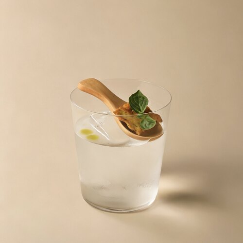 天然荷木无漆鸡尾酒调酒木勺