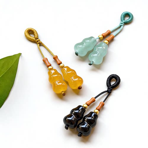 延禧新中式玉髓玉葫芦吊坠