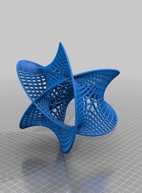 卡拉比-丘流形(Calabi-Yau manifold) 3D打印图纸 STL格式 模型