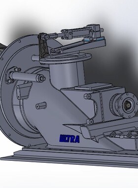 waterjet mjp ultrajet 340ht喷水推进器外形3D图纸 Solidworks