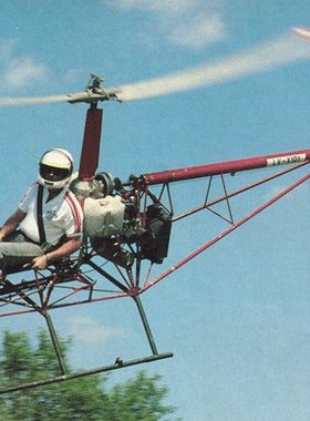 自制FURIA直升飞机2D与3D图纸 小型超轻型CAITA设计 PDF STP格式