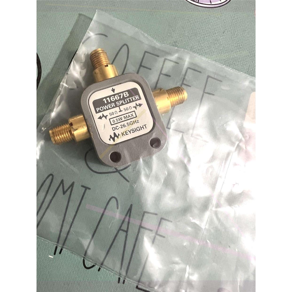 议价直拍不发：是德11667B功分器