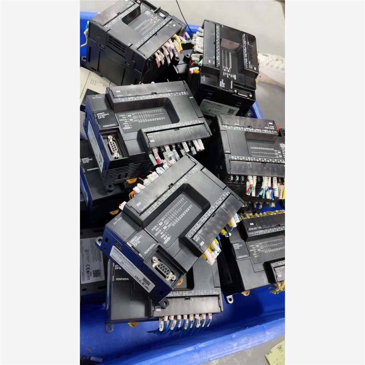 议价直拍不发：PLC CP1E-N30SDT-D 30点晶体管 二手