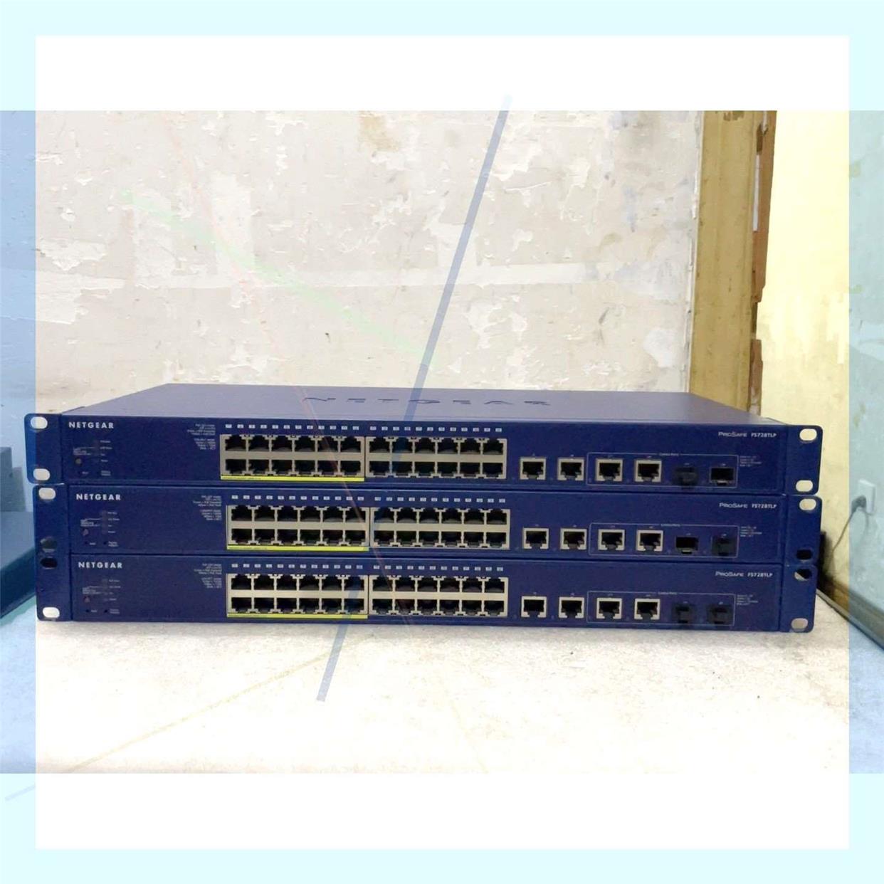 议价直拍不发：美国网件 NETGEAR FS728TLP 24口交换机 1