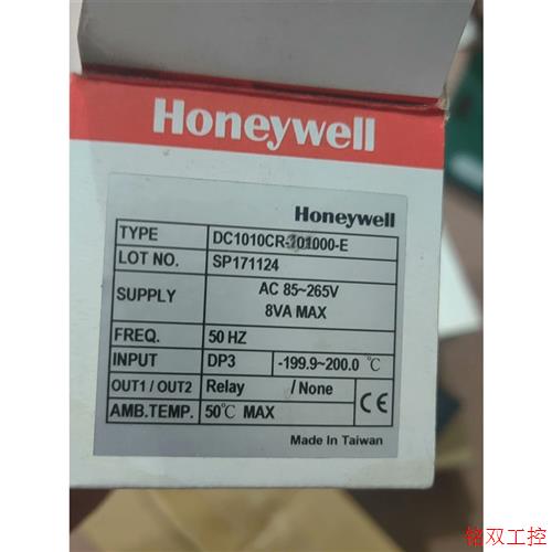 议价直拍不发:DC1010CR-101000-E霍尼韦尔温度控器温控仪.全