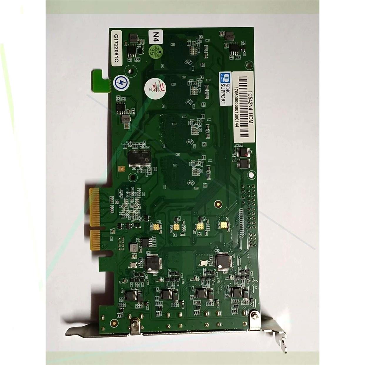 议价直拍不发：天创恒达TC542N4视频内置采集卡HDMI高清4路直播推