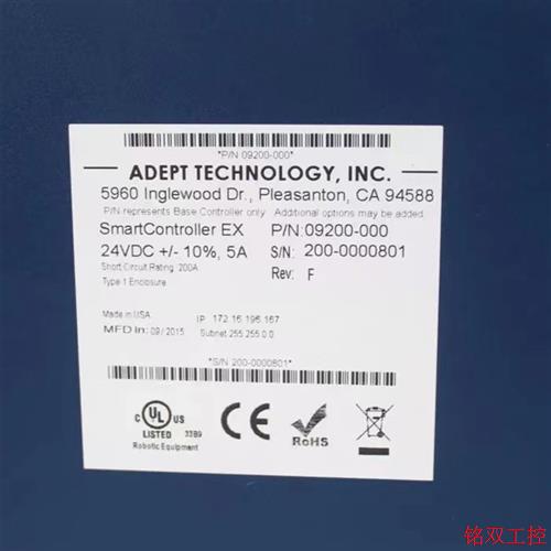 议价直拍不发:ADEPT爱德普新款控制器 09200-000 Smart Controll