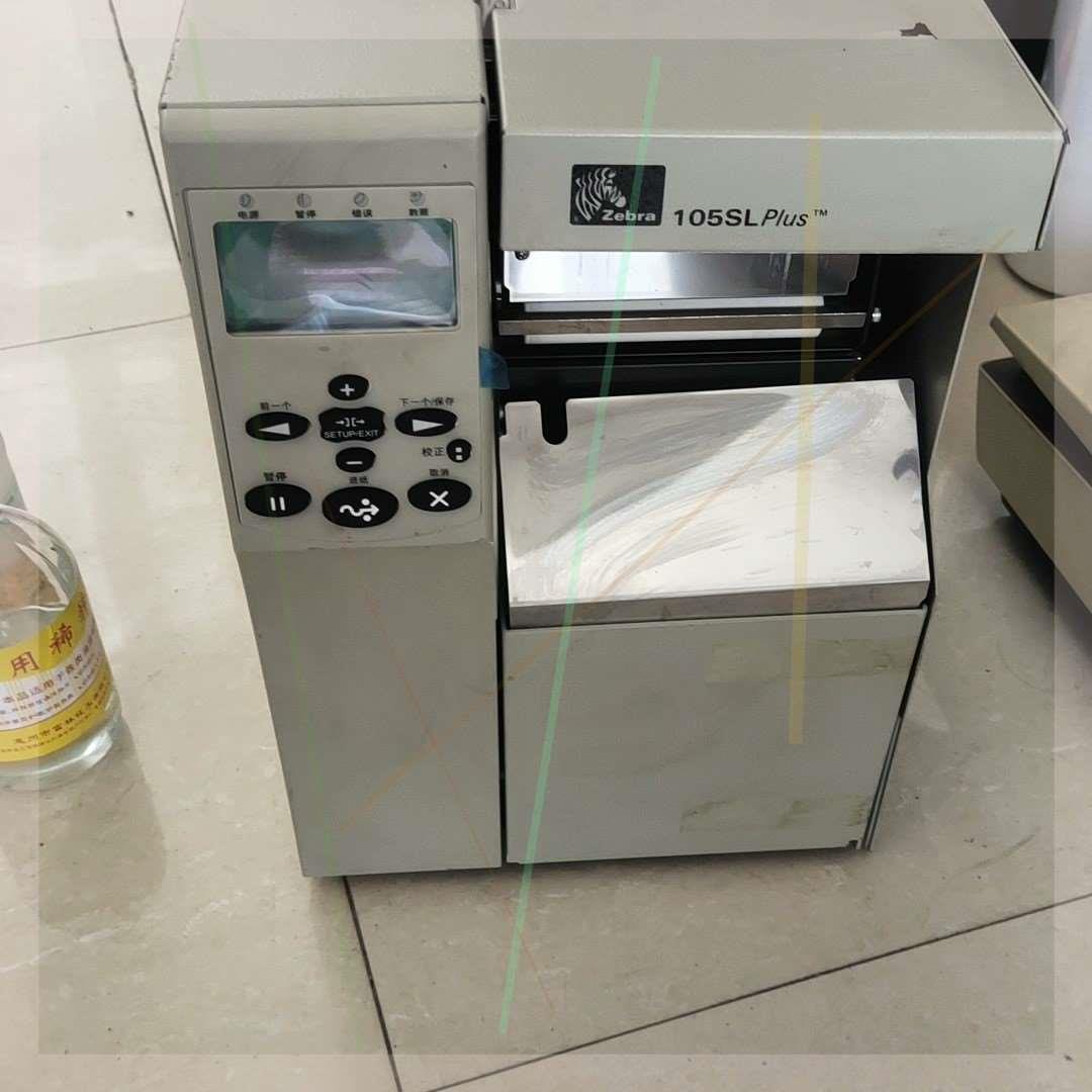 议价直拍不发：斑马105SL plus 没打印头了 当配件处理