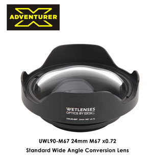 UWL90 ADVENTURER 探险家 水下标准广角镜防水壳潜水相机 M67