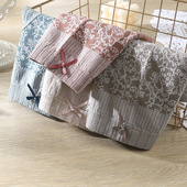 女士 产后收腹内裤 跨境中腰棉档收腹裤 收小肚子塑形石墨烯束腰薄款