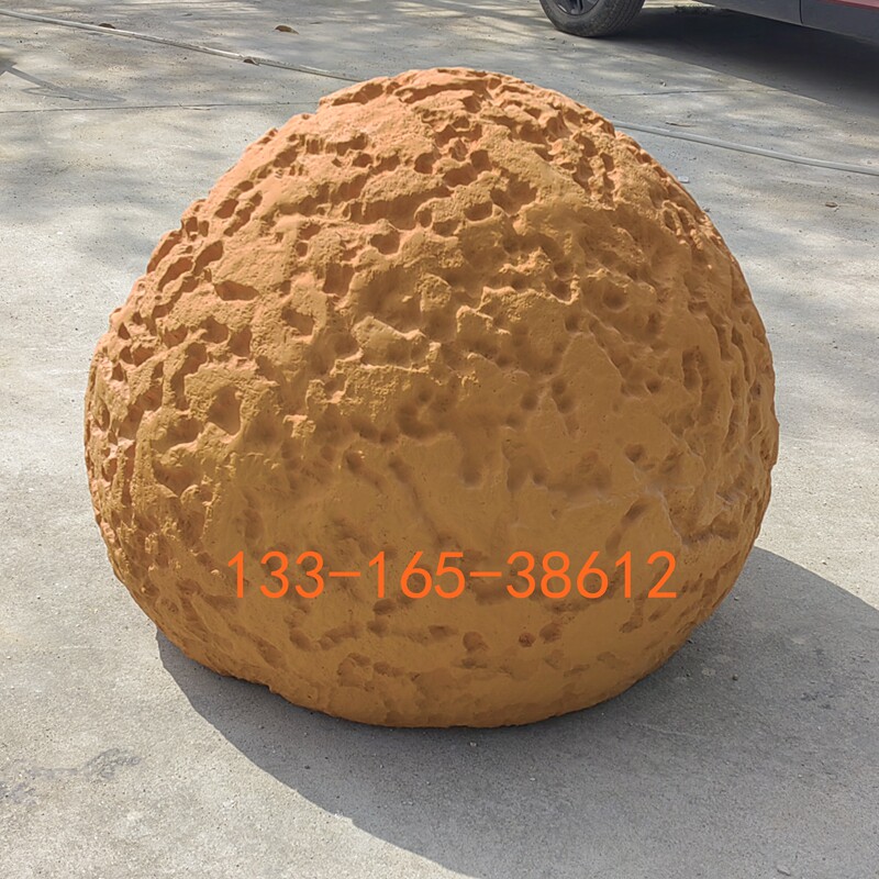 定制仿真大型泡芙玻璃钢烘焙蛋糕店形象面包模型创意食物造型雕塑