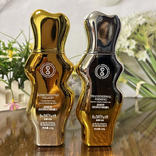 故事与她超导胶原透皮紧致抗皱能量水120g能量乳120g滋润补水细腻