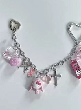 甜酷hellokitty极繁主义挂件