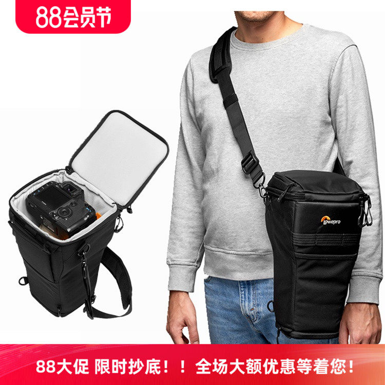 美国乐摄宝ProTactic BP 70/75AW金刚单肩摄影单反相机三角腰包