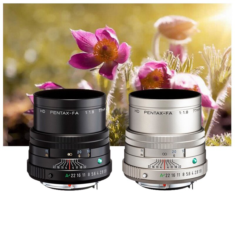 新款宾得HD FA77 1.8 FA77mm f1.8人像定焦高画质单反镜头二公主