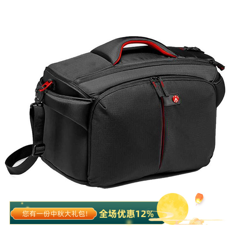 曼富图单肩记者摄像机采访背包