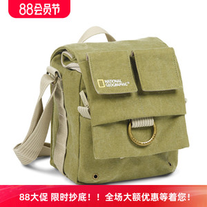 国家地理地球探索NG 2344数码微单反相机包单肩户外摄影帆布背包