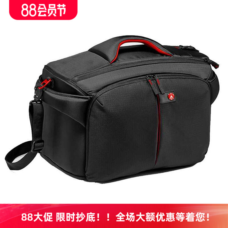 曼富图单肩记者摄像机采访背包