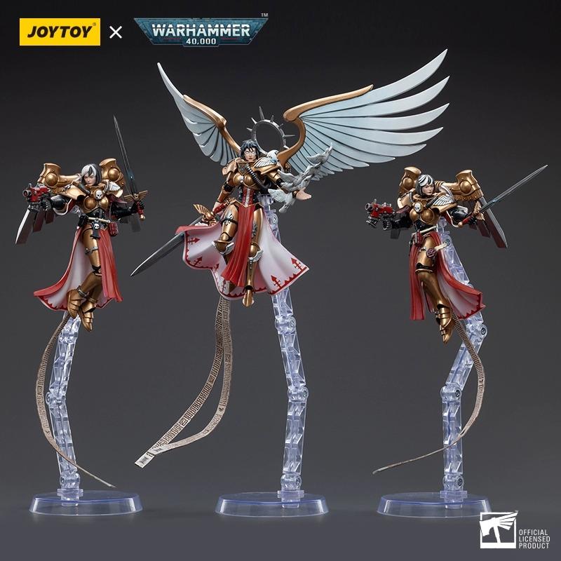 JOYTOY暗源战锤40K修女会塞莱斯汀 活圣人可动兵人手办模玩1：18