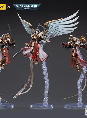 JOYTOY暗源战锤40K修女会莫雯·瓦尔活圣人可动兵人手办模玩1：18