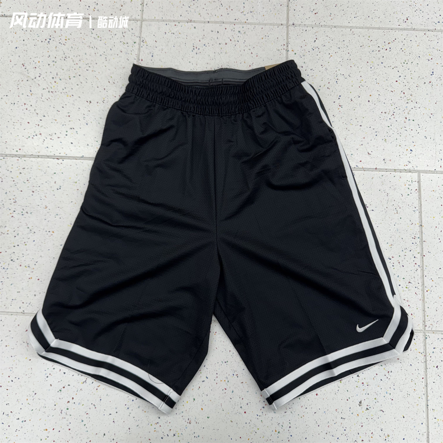 正品Nike/耐克男子Dri-Fit篮球运动训练速干透气五分短裤 FN2605