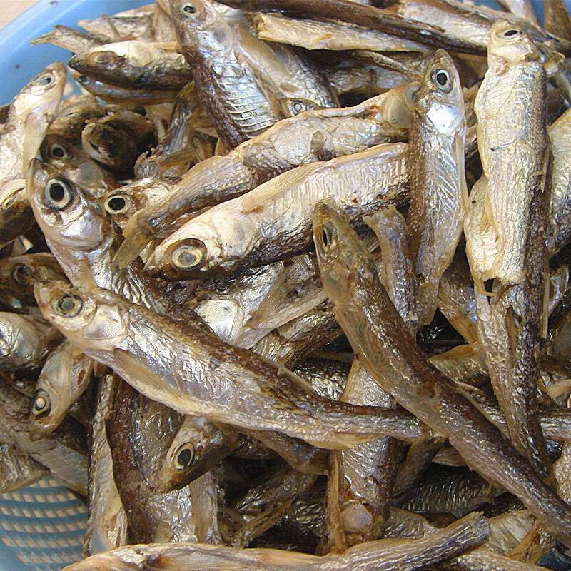 热卖江西特产赣南日晒小鱼干500g小鱼干 小白条 鱼仔干货食品包邮