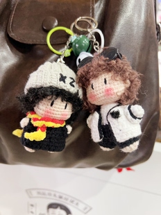 肖战加王一博贵公子钩织玩偶精品一对装成品发货