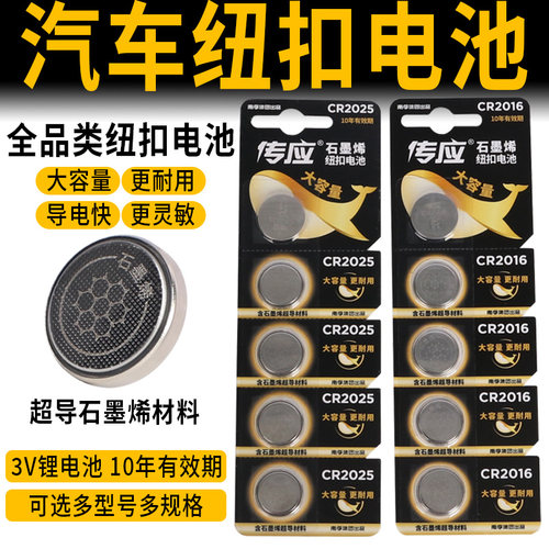 汽车遥控器纽扣电池CR2032/2025/2016/1616/1620/1632/2450/2430
