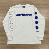 潮牌重磅纯棉长袖 海外订单尾货 撤回外贸美式 t恤男女宽松百搭上衣