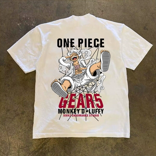 Хлопковая футболка с коротким рукавом с круглым воротником, в американском стиле, оверсайз