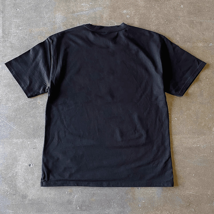 OVERSEAS ORDER TAIL GOODS CUT LABEL WITHDRAWAL FOREIGN TRADE OVERSIZE COTTON IMPERMEABLE SHORT-SLEEVED T-SHIRT MENS AND WOMENS CASUAL TOPS