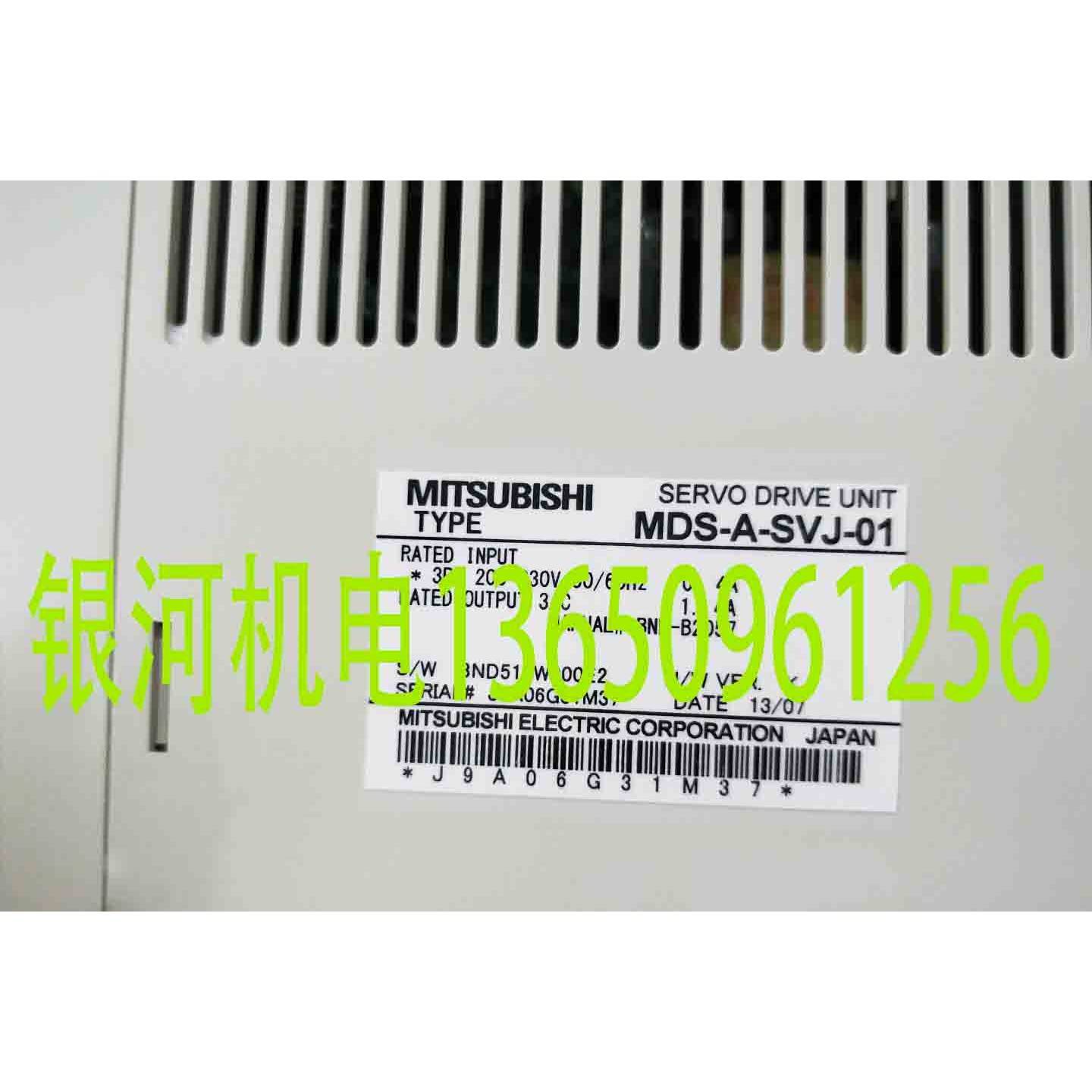 三菱伺服驱动器 MDS-A-SVJ-01 03 04 06 07 10 20