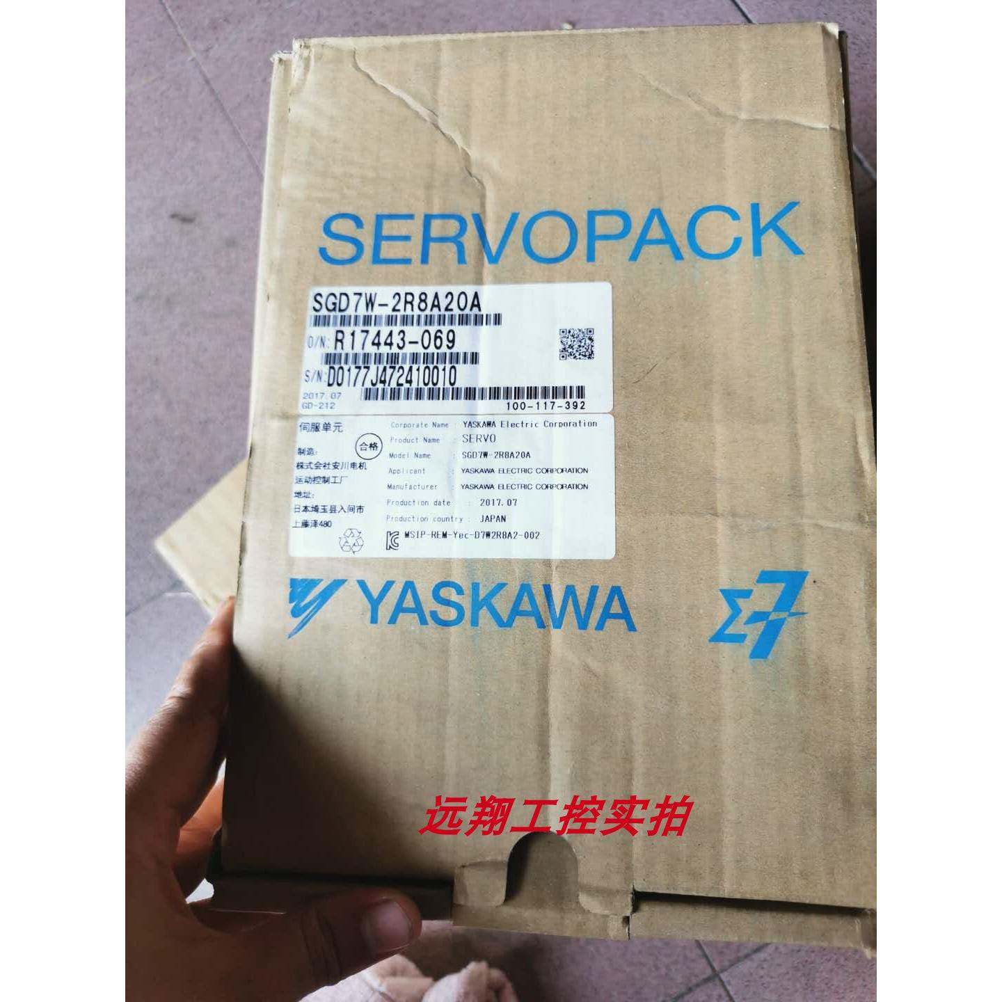 安川全新SGD7W-2R8A20A/5R5A20A原装质量包证询价