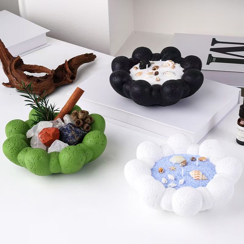 网红扩香石容器香氛新新品ins风孔月球纹水迷你自制扩香石diy容器,家居饰品,散香器,淘宝优惠券,粉丝福利购,淘宝优惠卷