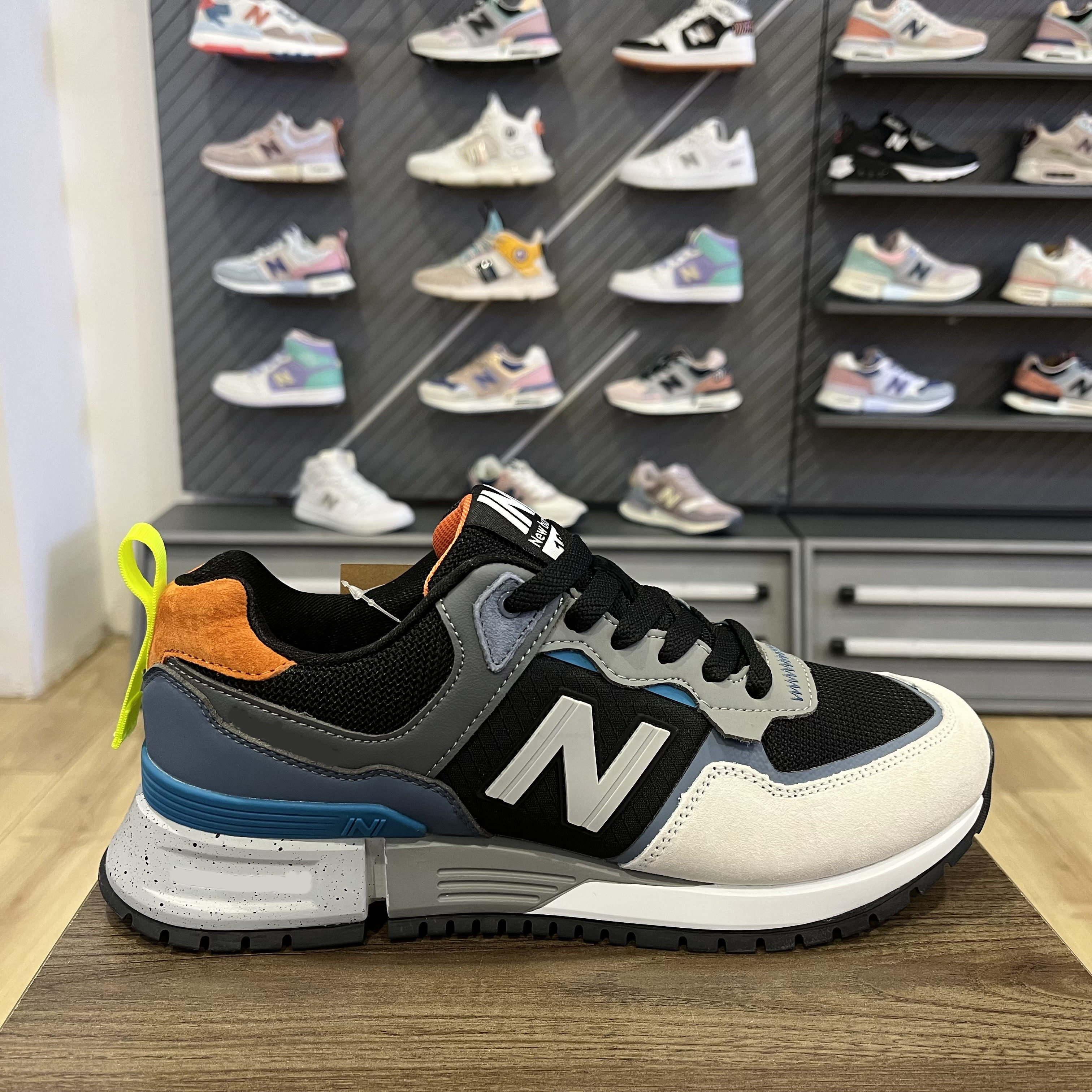 2023年新款春总统慢跑鞋男鞋舒适防滑软底网面女鞋情侣跑步运动鞋