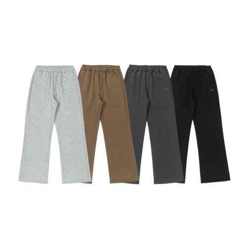 加绒保暖日常通勤健身直筒卫裤