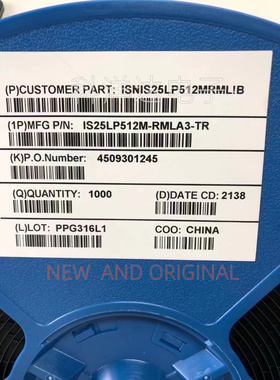 IS25LP512M-RMLA3-TR  IS25LP512M-RMLA3 ISNIS25LP512MRML SOP16