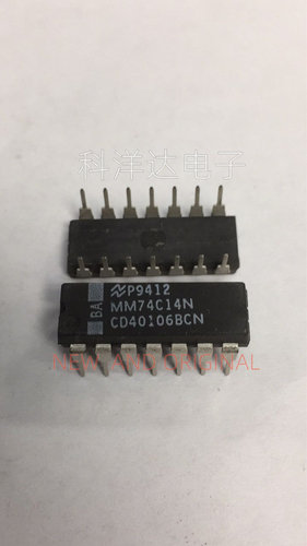 CD40106BCN 直插DIP14 施密特正反器 量大价优 BOM配单一站式采购